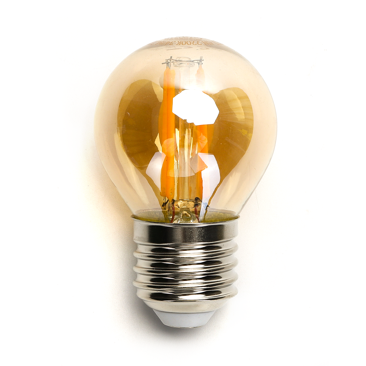 Aigostar Filament Led G45 6W E27 2200K (Lumière Jaune)