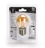 Aigostar Filament LED G45 6W E27 2200K (lumière jaune)