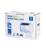 Aigostar Solar wandlamp met sensor 6500K(Daglicht) IP65