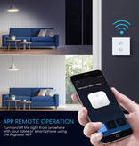 Aigostar Double WiFi switch with 1 light point