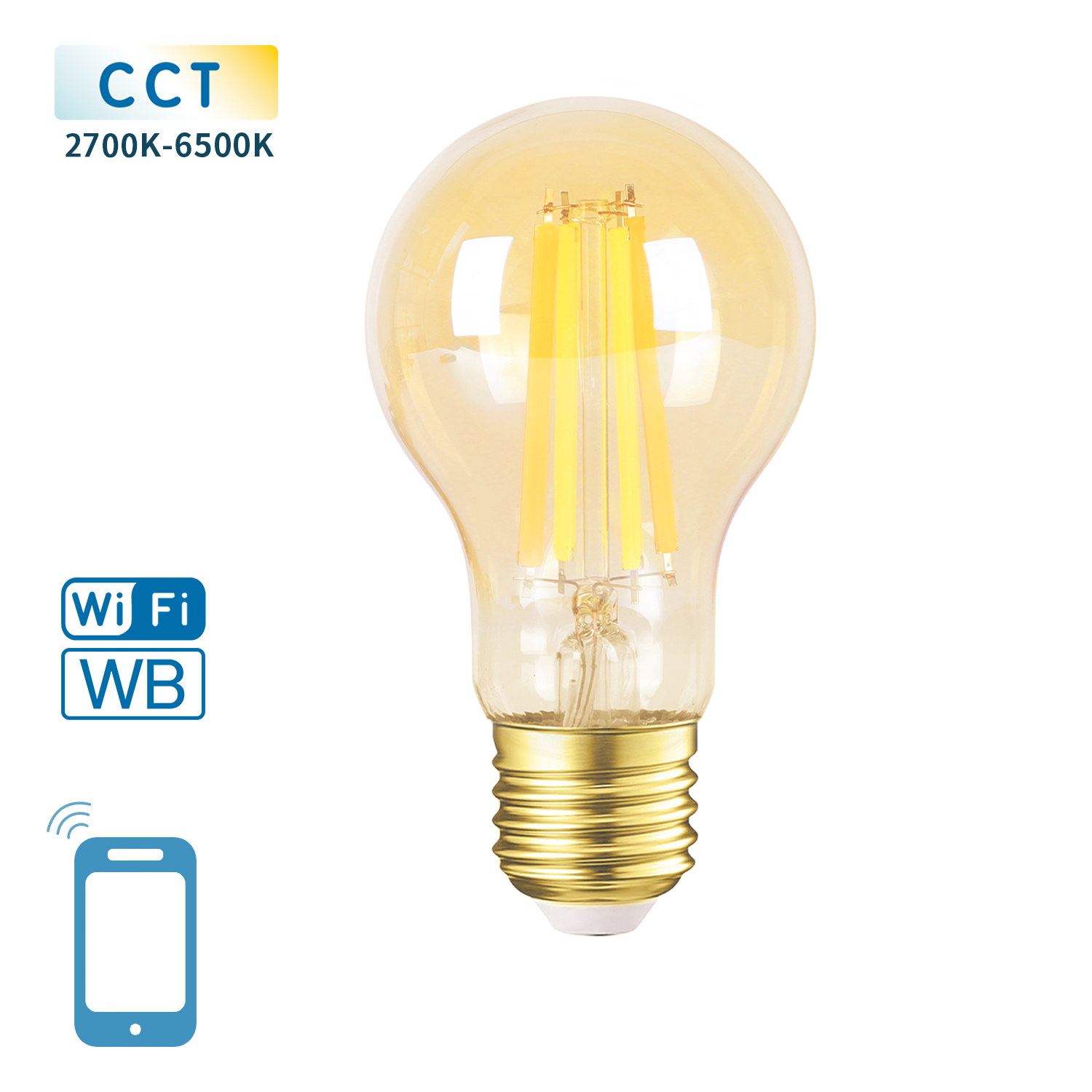 Aigostar Smart Led Bulb A60 Wifi Bluetooth