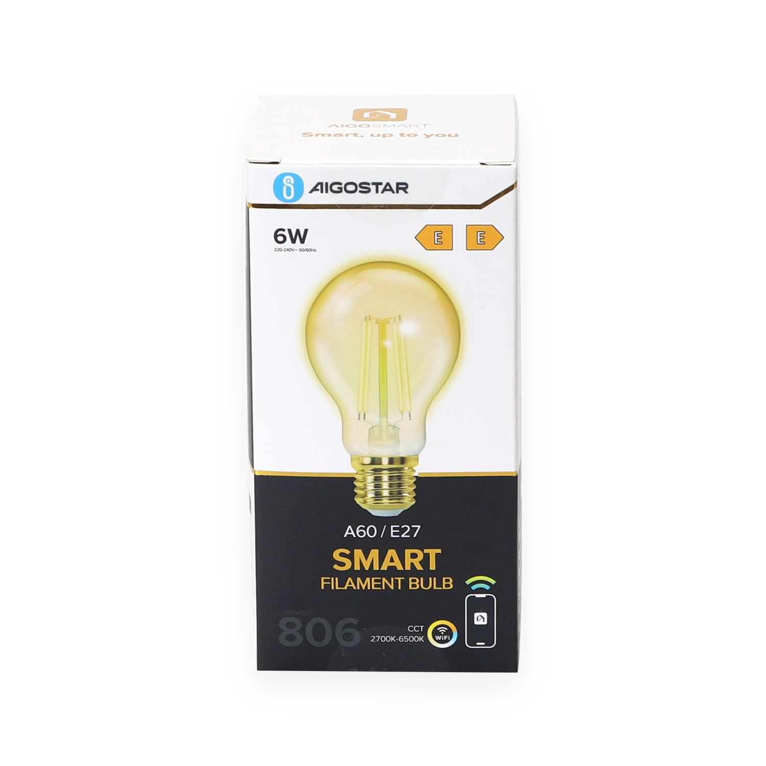 Aigostar Ampoule Led Intelligente A60 Wifi Bluetooth