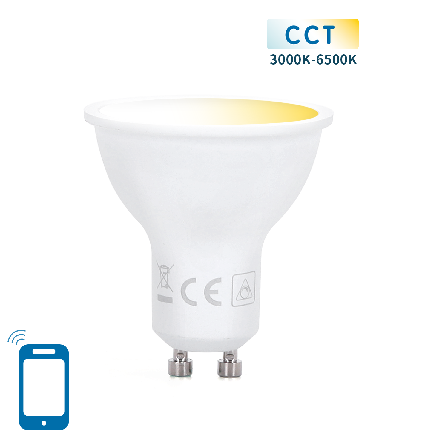 Aigostar Smart LED GU10 Wifi CCT