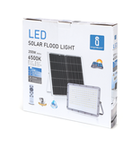 Aigostar Led-schijnwerper met zonnepaneel 200W IP65 6500K