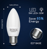 Aigostar Wi-Fi smart led C37 E27 5W