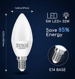 Aigostar Wifi smart led C37 E14- E27 5W