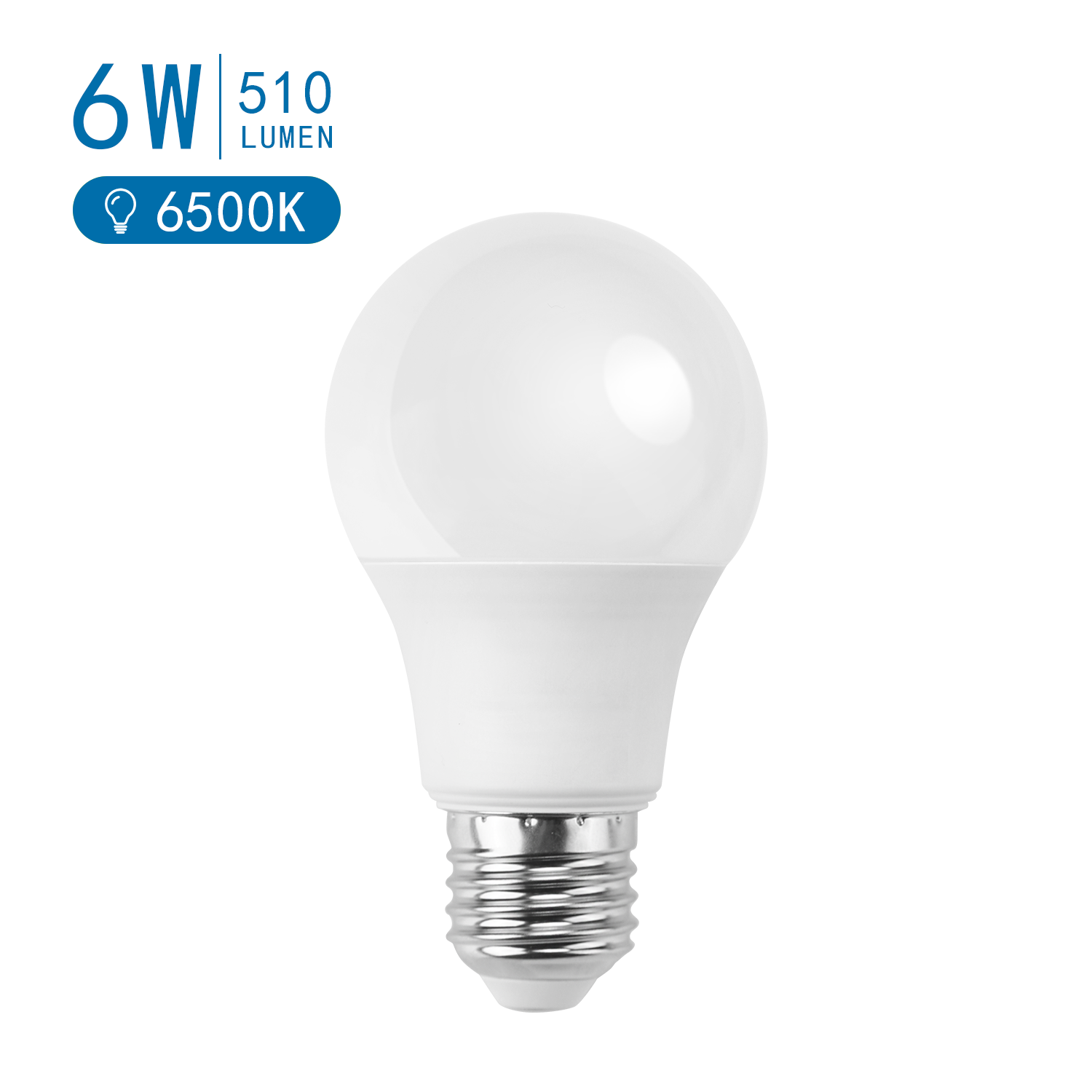 Aigostar LED A5 A60 BIG ANGLE E27 6W 6400K