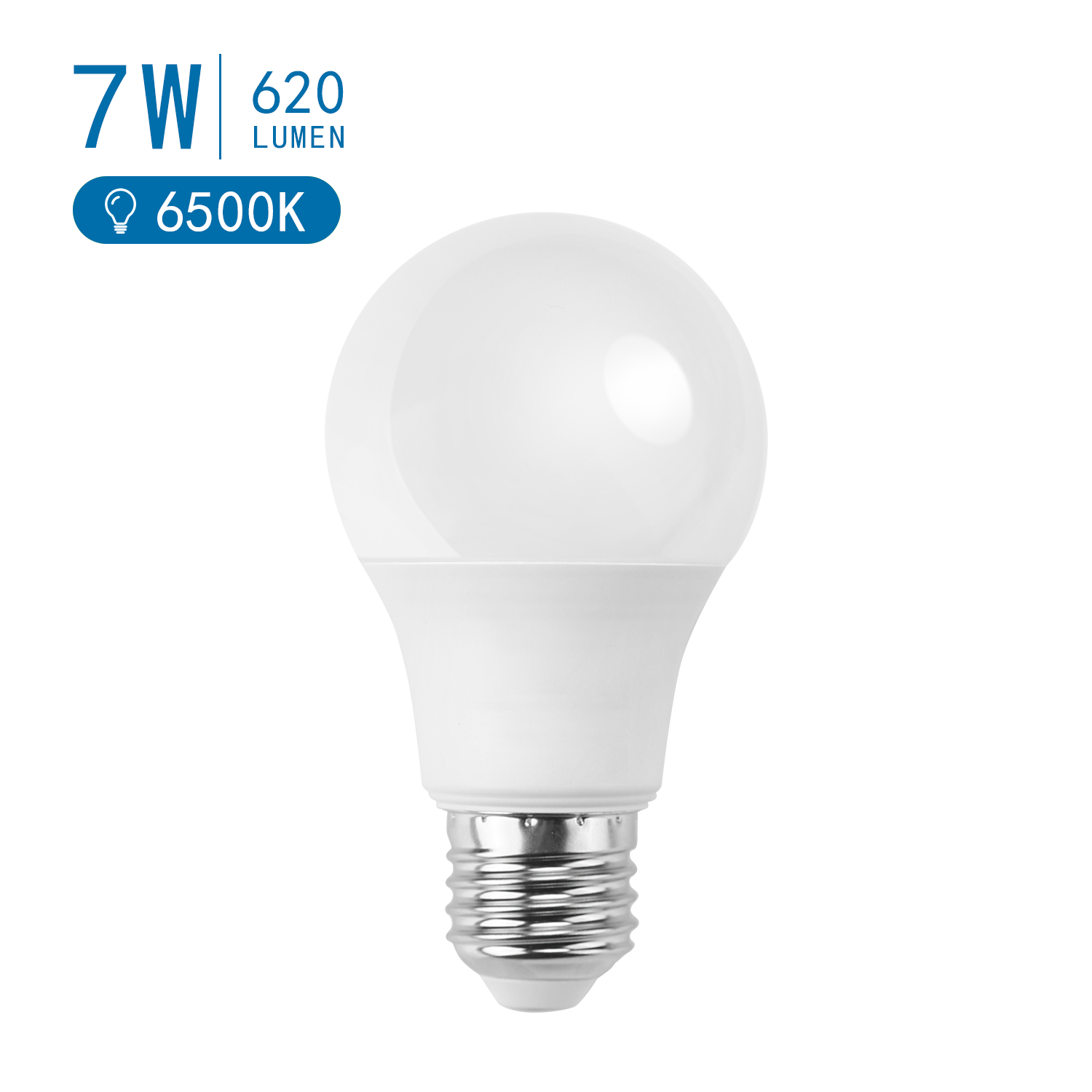 Aigostar LED A5 A60 E27 7W 6400K 565LM