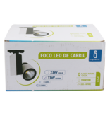 Aigostar Projecteur sur rail LED 2 23W 4000K (3L)