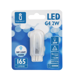 Aigostar LED G4 2W 6500K 165lm Melkachtig