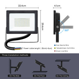 Aigostar Led Schijnwerper  30W 4100K  Bij aankoop van 2 stuks= € 26