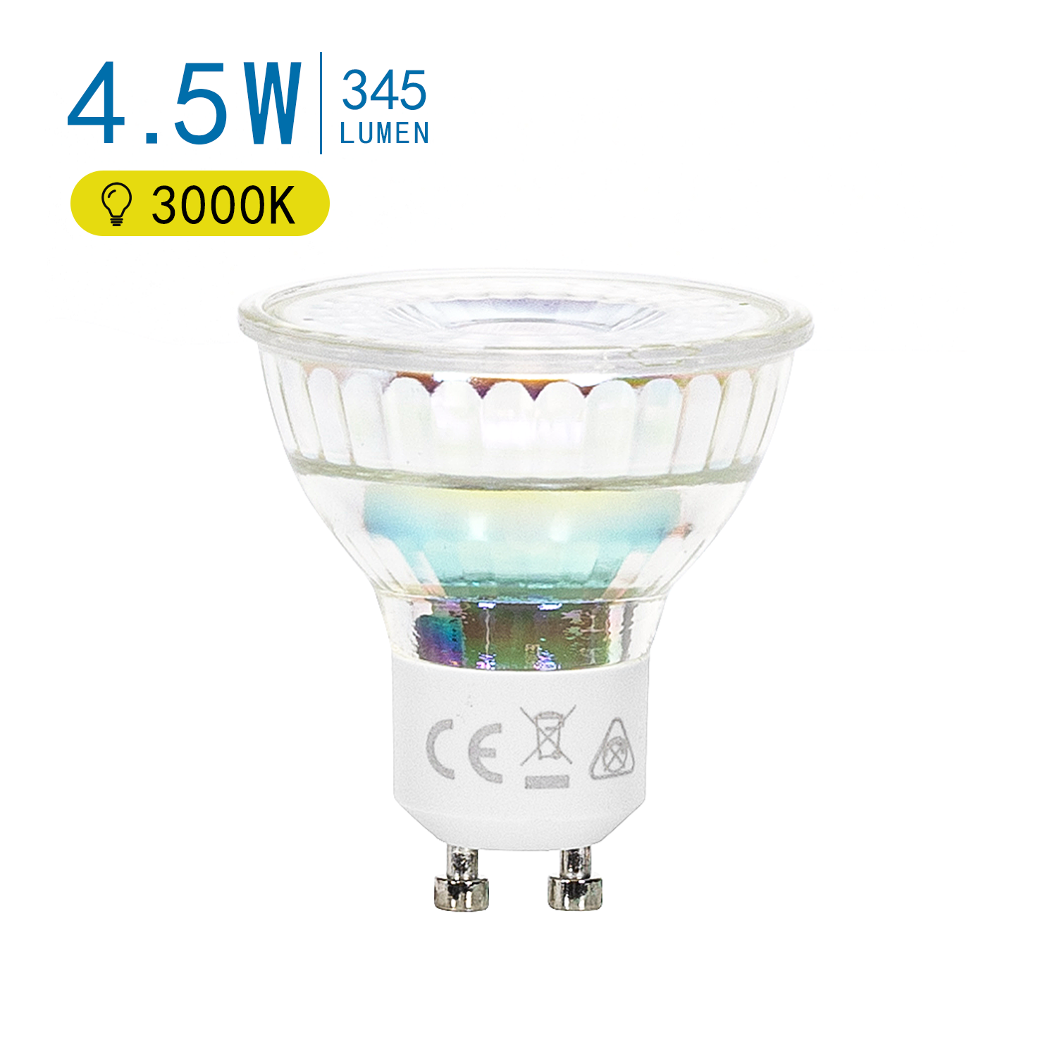 Aigostar LED GU10 COB 4.5W 345LM 3000-6500K