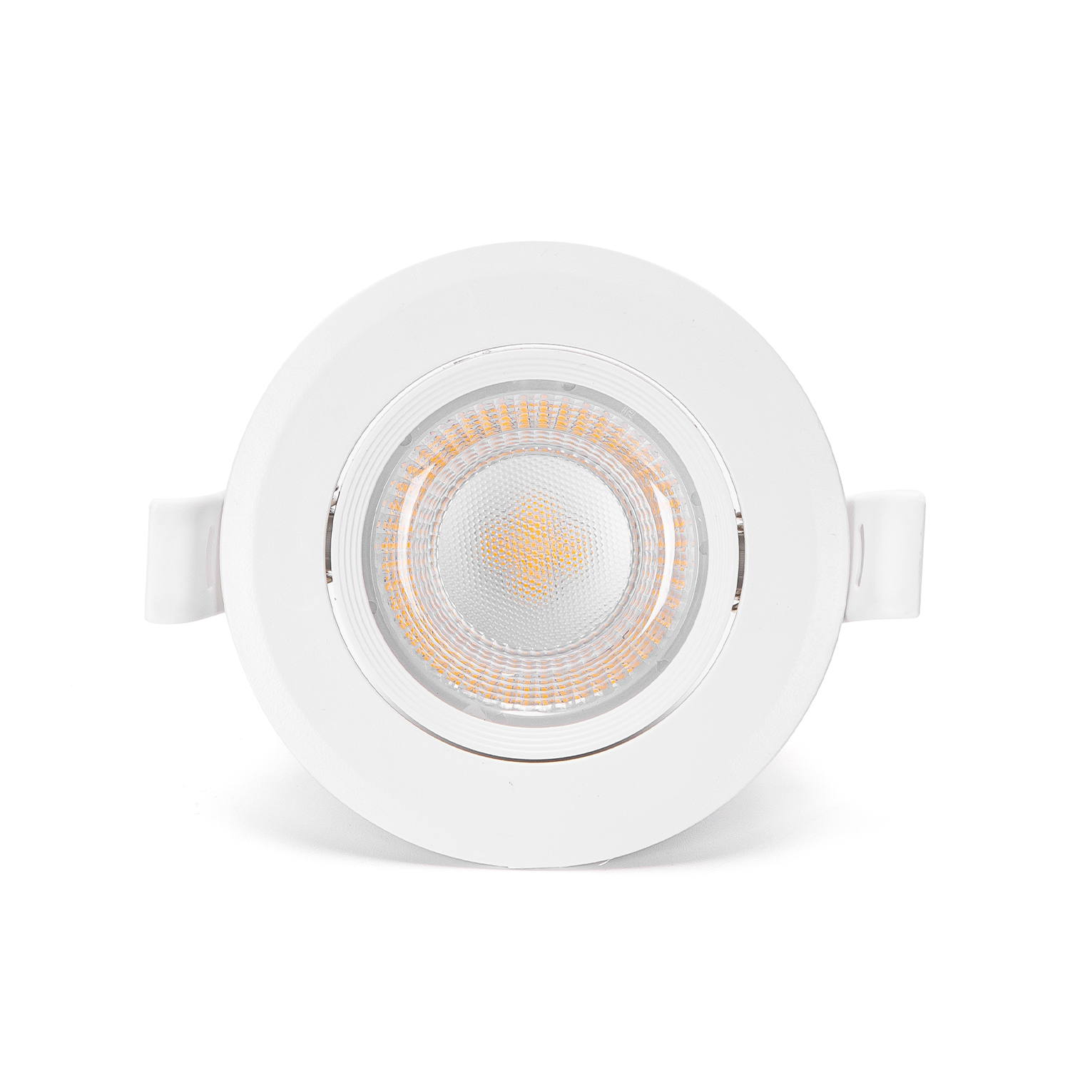 Aigostar Spot LED encastrable rond à angle réglable 3000-4000-6500K (3 pièces) 5W