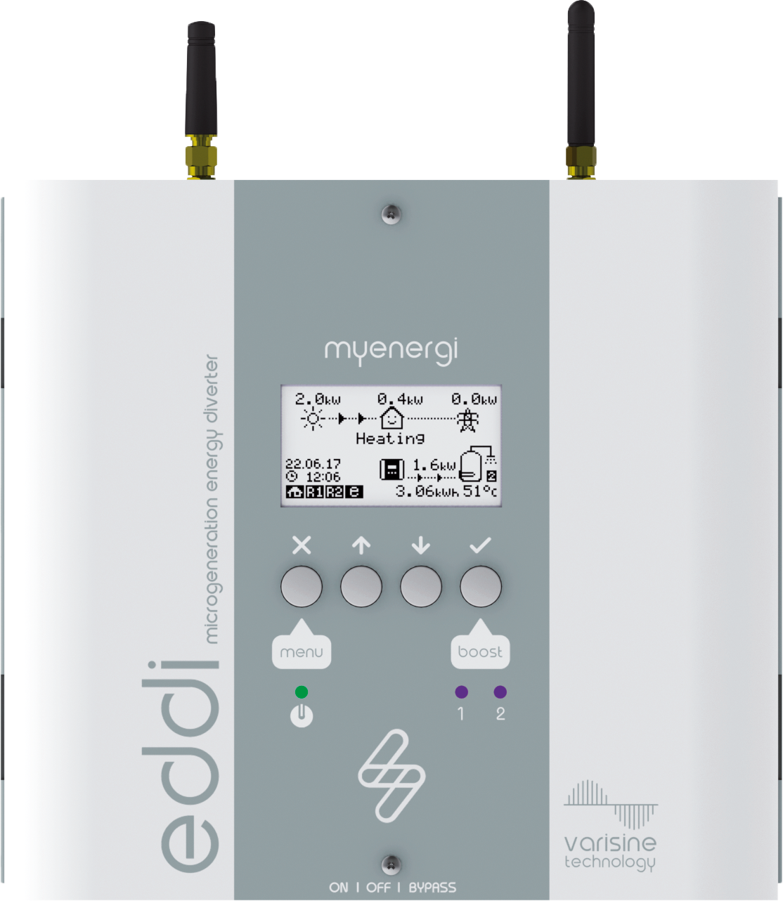 MyEnergi EDDI - POWER DIVERTER V2.1 AVEC WIFI ET ETHERNET INTÉGRÉS