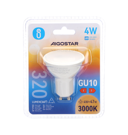 Aigostar LED A5 GU10 4W 3000K 240lm
