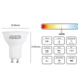 Aigostar LED A5 GU10 4W 3000K 240lm