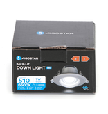 Aigostar Downlight rond encastrable LED à angle réglable 7W 3000-4000-6500K