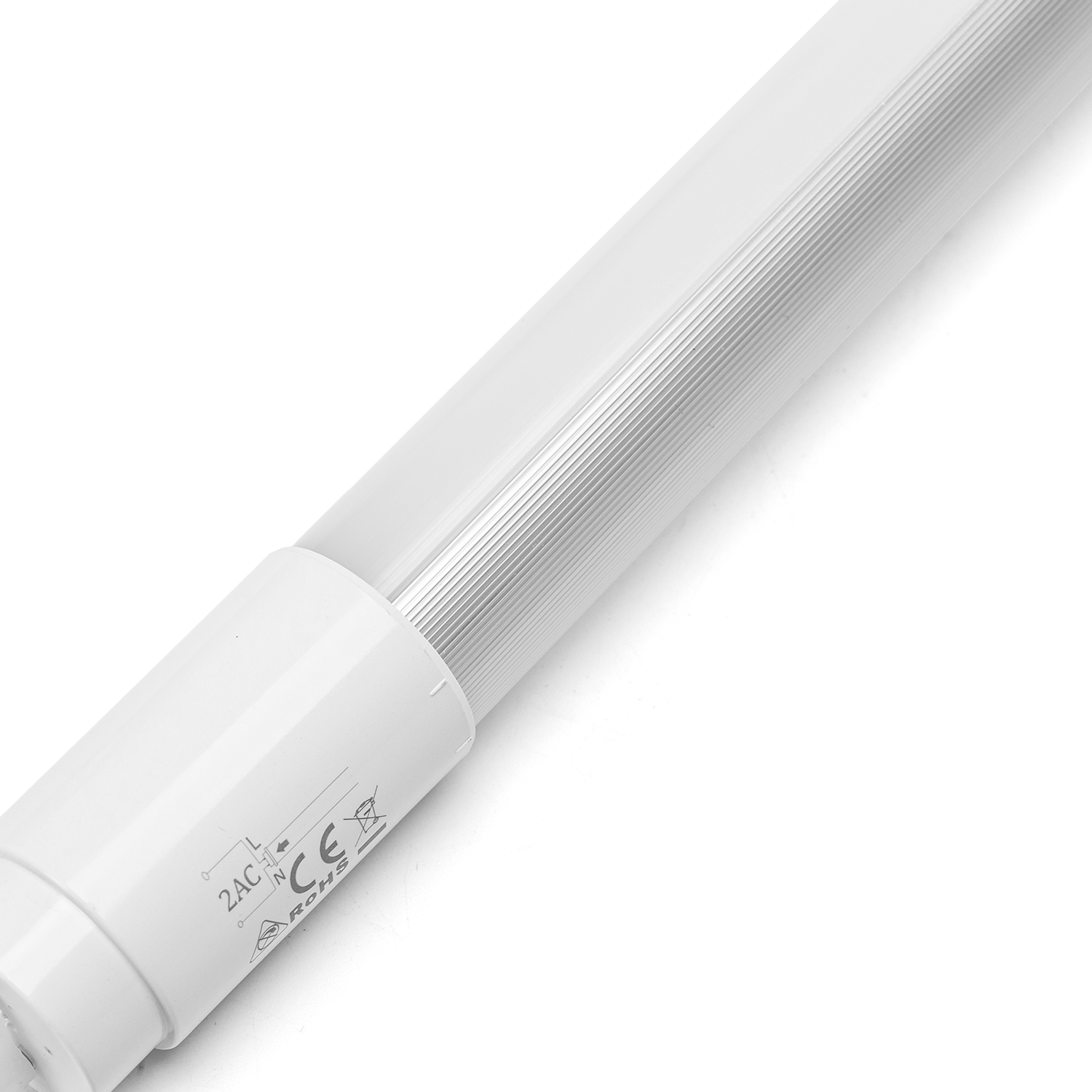 Aigostar LED Half-aluminum Half-plastic T8 Light Tube 0.6m 10W