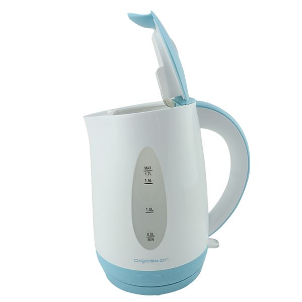 Aigostar Waterkoker 1.7L Kunststof Wit blauw type 4