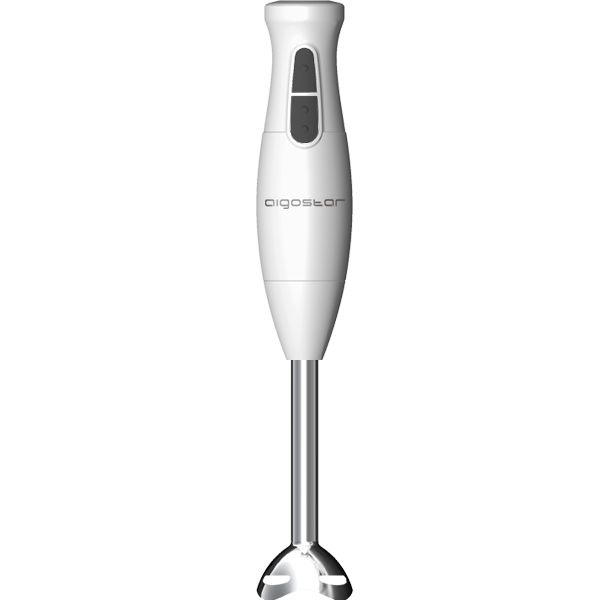 Aigostar Handblender 300W wit grijs