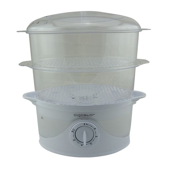 Aigostar Food Steamer 800W Plastic White