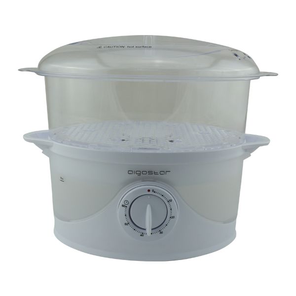 Aigostar Food Steamer 800W Plastic White