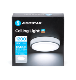 Aigostar LED plafond verlichting 6500K 12W 600lm