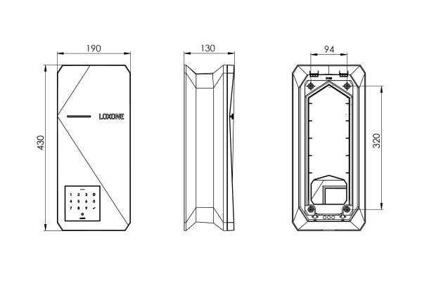 Loxone Wallbox 7,4kW 32A Arbre Câble de charge 5 mètres Smart Home Loxone