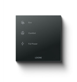 Loxone Touch Pure Flex Air Antraciet - Wallbox