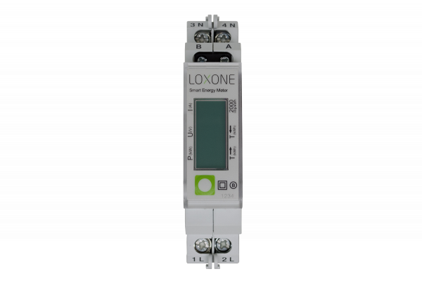 Loxone Modbus Energiemeter (Enkelfasig) Smart Home Loxone