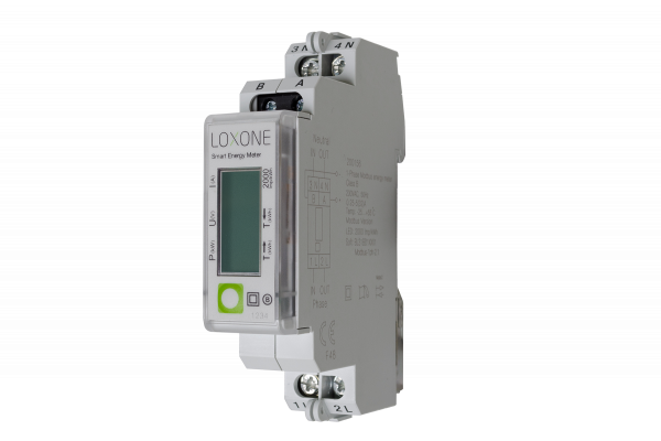 Loxone Modbus Energiemeter (Enkelfasig) Smart Home Loxone