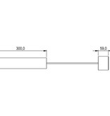 Loxone LED Pendulum Slim RGBW PWM Anthracite Smart Home Loxone