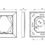 Loxone Touch Air Blanc Maison Intelligente Loxone