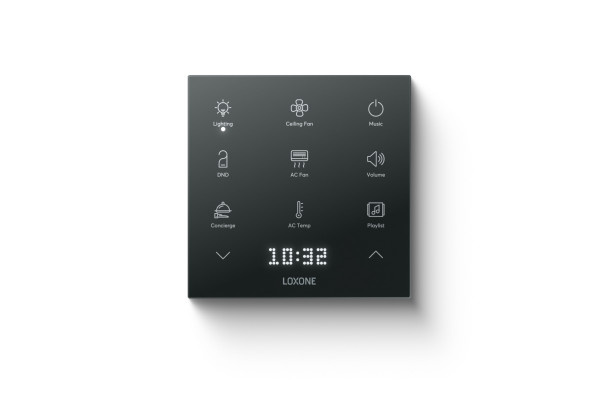 Loxone Touch Pure Flex Air Antraciet Smart Home Loxone