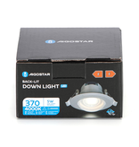 Aigostar LED Recessed Round Downlight with adjustable Angle 5W 3000-4000-6500K