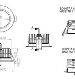 Loxone Détecteur de Présence Encastrable Arbre Anthracite Smart Home Loxone