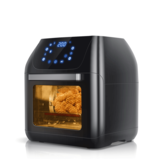 Aigostar   Airfryer Four friteuse à air chaud multifonctionnel avec 9 programmes de cuisson 12L