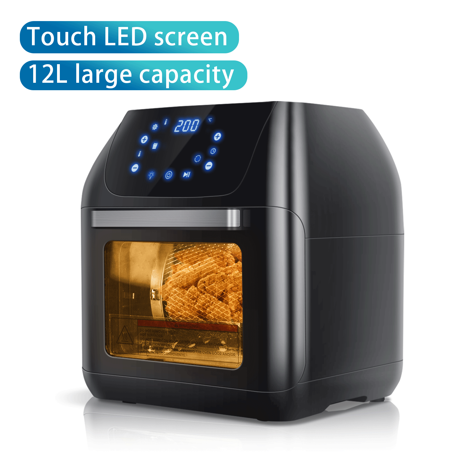 Aigostar   A  Airfryer Multifunctionele heteluchtfriteuse oven  met 9 kookprograma's 12L 1500W