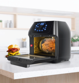 Aigostar Airfryer Four friteuse à air chaud multifonctionnel avec 9 programmes de cuisson 12L