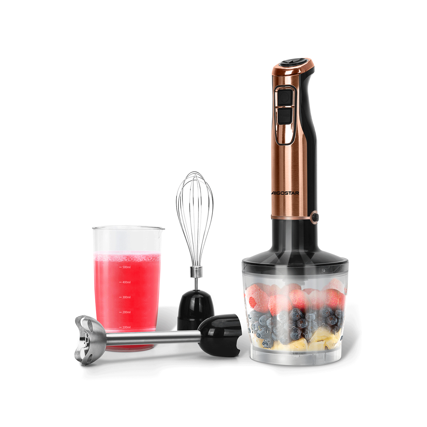 Aigostar   Portable Hand Blender Set