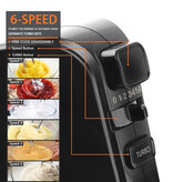 Aigostar Multifunctional mixer with 6 speed settings 300W