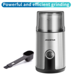 Aigostar     Roestvrijstalen koffiemolen 75Gram 200W