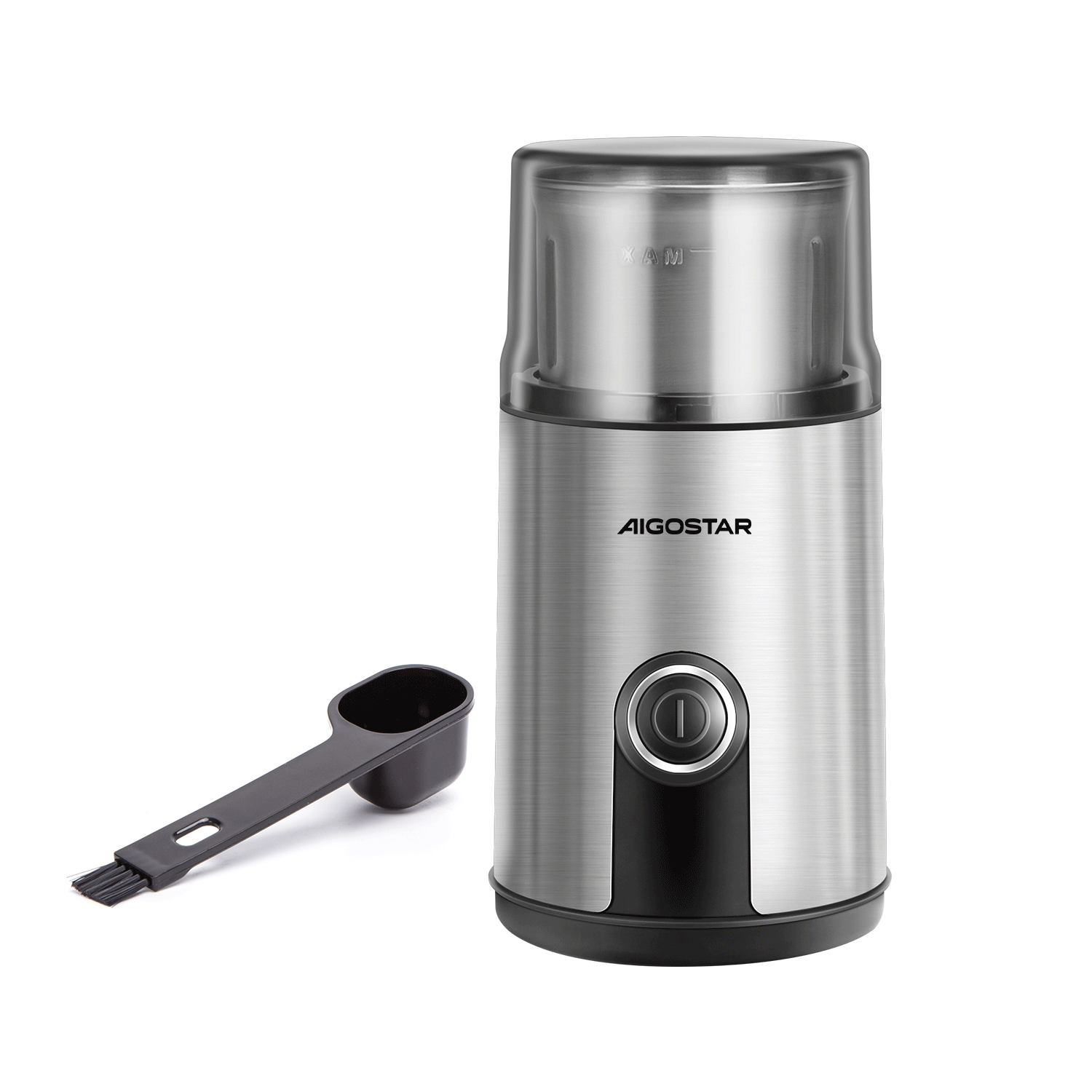 Aigostar     Stainless steel coffee grinder 75Gram 200W