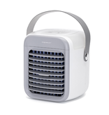 Aigostar Refroidisseur d'air portable blanc 7 pouces 9 pales 3 vitesses, 2000 mAh