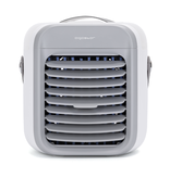 Aigostar Portable air cooler white 7 inch 9 blades 3 speeds, 2000 mAh