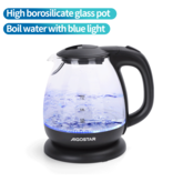 Aigostar  Mini Glazen Waterkoker 2200W 1L