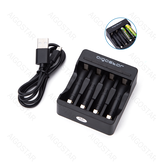 Aigostar Fast battery charger smart 2 AA/AAA Black