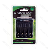 Aigostar Fast battery charger smart 2 AA/AAA Black