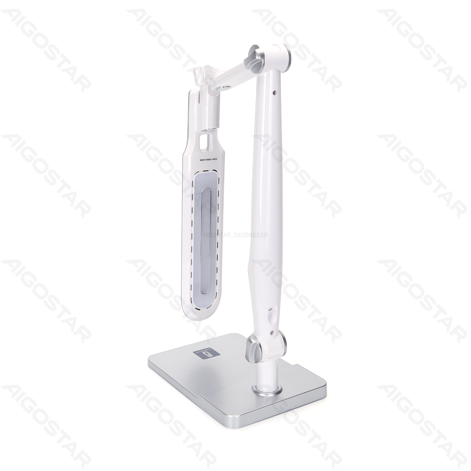Aigostar     Lampe de bureau LED à intensité variable Argent 9W 3000-6500K