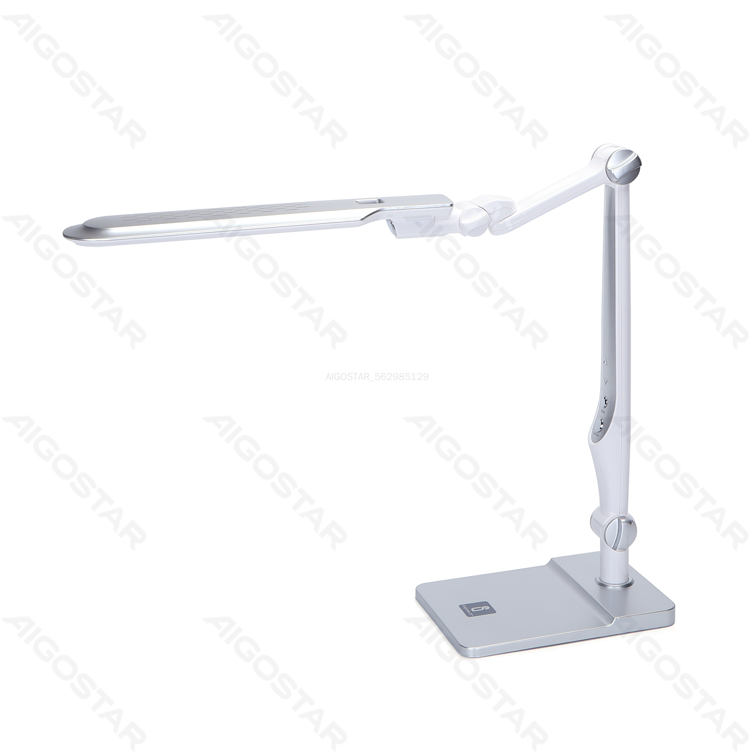 Aigostar     Lampe de bureau LED à intensité variable Argent 9W 3000-6500K